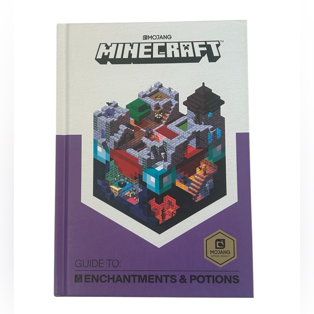 🎉3/$15 MINECRAFT ‘GUIDE TO ENCHANTMENTS AND POTIONS’ HARDCOVER BOOK
